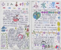 三八妇女节手抄报：我的三八感恩行