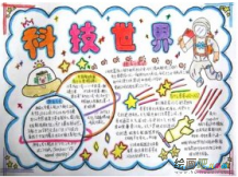 科技手抄报：科技让生活更美好