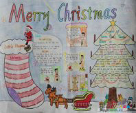 圣诞节手抄报：拉丁美洲圣诞节习俗