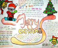 圣诞节手抄报：平安夜习俗