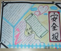 安全教育手抄报：生命和安全