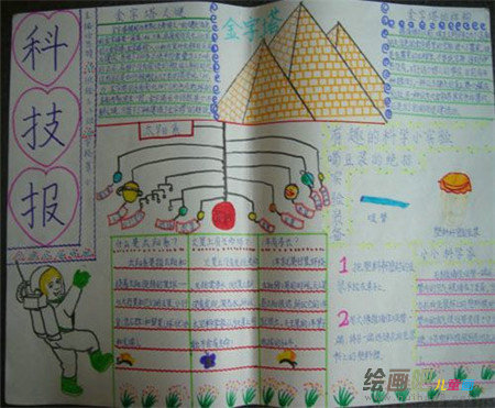 科技手抄报:海洋里的科学 科技手抄报:海洋里的科学