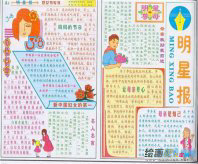 妇女节手抄报：愉快的三八妇女节