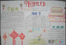 中国传统文化手抄报：墨子
