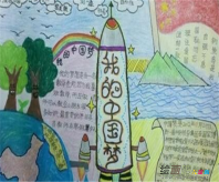 中国梦手抄报：对梦想的执著