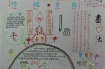 中国传统文化手抄报：剪纸艺术