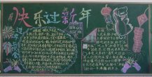 迎新年黑板报：重庆土家年夜饭习俗