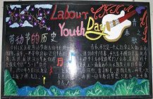 五一劳动节黑板报：农村共同致富的带头人——