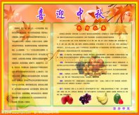中秋节黑板报：皎皎月儿满满情