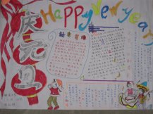 迎新年黑板报：新年习俗