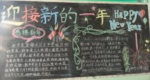 迎新年黑板报：祭天祈年