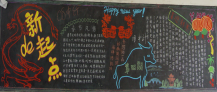 迎新年黑板报：承德春节习俗