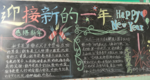 迎新年黑板报：河南年俗