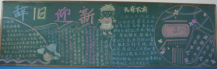 迎新年黑板报：东北年俗