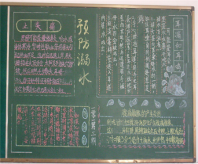 防溺水黑板报：孩子游泳安全“两不要”