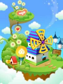 黑板报花边：手抄报花边资料-童话的世界