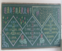 尊师重教黑板报：感谢师恩