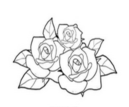 简笔画花:杜鹃花 简笔画花:杜鹃花